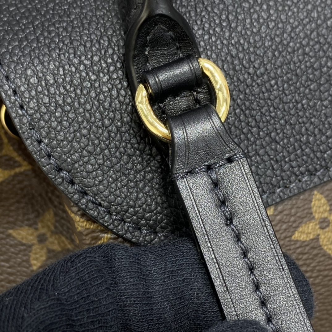 Louis Vuitton MONTSOURIS PM BACKPACK Monogram M45515 Black 